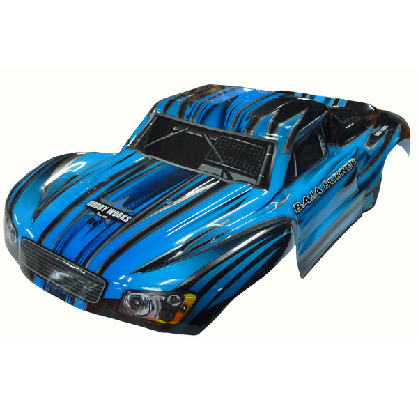 Hobby Works RC Body Baja Burner Short Course Blue