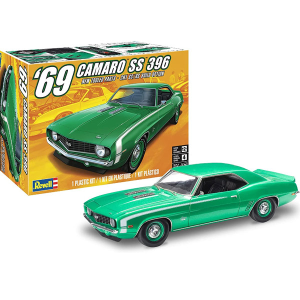 Revell 14525 Camaro SS 396 1969 2 In 1 1 25