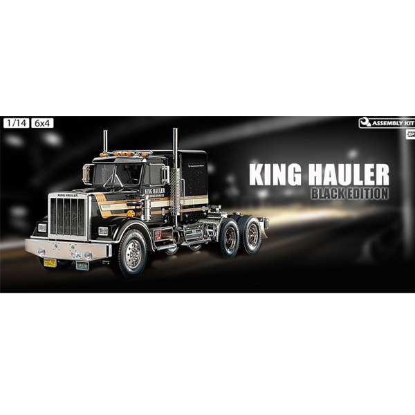 Tamiya 56336 Tamiya King Hauler RC Black Kit Only 1 14