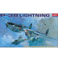 Academy 12282 P-38 Combination Lightning Model Kit  1/48