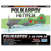 Academy 12314 Polikarpov I-16 Type 24 Le: Plastic Model Kit 1/48