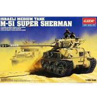 Academy IDF M-51 Super Sherman Kit 1/35