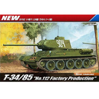 Academy 13290 T34/85 112 Factory Production 1/35