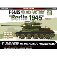 Academy T-34/85 No183 Factory Berlin 1945 1/35