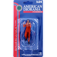 American Diorama 23903O Mechanic Paul Figure Orange Uniform   1/24