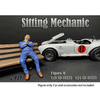 American Diorama Sitting Mechanic Figure 1/24