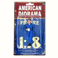 American Diorama 77445 Larry Taking A Break Mechanic Figure 1/18