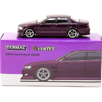 Tarmac Works Vertex Toyota Chaser JZX100 Purple Metallic 1/64