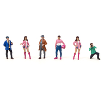 Tarmac Works Figures Race Day 2  1/64