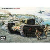 AFV Club Churchill MK.III Deippe Raid Inc Workable Tracks 1/35