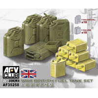 AFV Club British WWII Fuel Tank Set 1/35