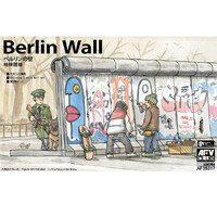 AFV Club Berlin Wall 3 Units Wall Set Kit 1/35