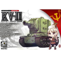AFV Club Egg Soviet Heavy Tank KV-11 Kit