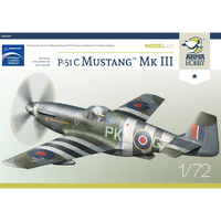 Arma Hobby P-51C Mustang Mk III Model Kit  1/72