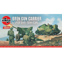 Airfix 01309V Bren Gun Carrier & 6Pdr At Gun 1/76
