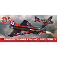 Airfix A40003 Eurofighter Typhoon Blackjack & Shorts Tucano Twin Pack 1/72