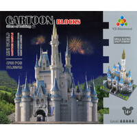 YZ Diamond Cinderella Castle 4708pc