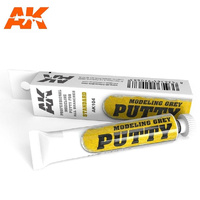 AK Interactive AK104 - Auxilleries - Modelling Grey Putty 20ml