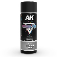 AK Interactive AK1056 Cyborg Skin Spray Paint 400ml (Includes 2 nozzles)