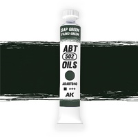 AK Interactive ABT 502: Sap Green / Faded Green 20ml Oil Paint