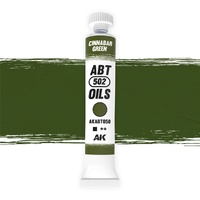 AK Interactive ABT 502: Cinnabar Green 20ml Oil Paint