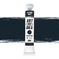 AK Interactive ABT 502: Paynes Grey 20ml Oil Paint