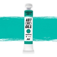 AK Interactive ABT 502: Turquoise Lights 20ml Oil Paint