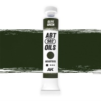 AK Interactive ABT 502: Olive Green 20ml Oil Paint