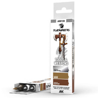 AK Interactive AKM108 Playmakers Set Tools And Weapons 3 Colours