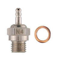 Alpha Platinum Glow Plug N4 Medium Hot