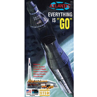Atlantis Atlas W/ Launch Pad/ Mercury Capsule 50 Year Celebration Kit