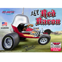 Atlantis Tom Daniel Lil Red Baron Snap Plastic Kit 1/32