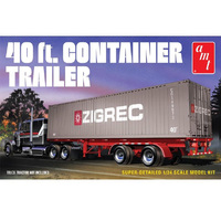 AMT Semi Container Trailer 40in  1/24