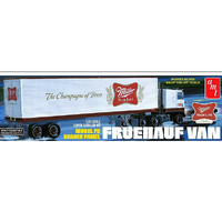 AMT Fruehauf 40' Semi Trailer Miller Beer 1/25