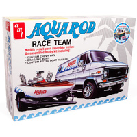 AMT 1338 Aqua Rod Race Team 1975 Chevy Van, Boat & Trailer 1/25