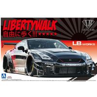 Aoshima 05592 LB Works R35 GT-R Type 2 Vers 2  1/24