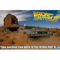 Aoshima 06438 Time Machine From Back To The Future Part III 1/24