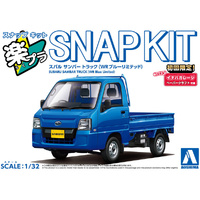 Aoshima 06577 Subaru Sambar Truck Snap WR Blue Limited 1/32