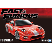 Aoshima 06796 Fast & Furious FD3S RX-7  1/24