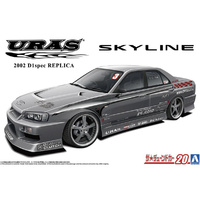 Aoshima 06877 Nissan Skyline '01 Uras 2002 D1 Spec Replica ER34  1/24