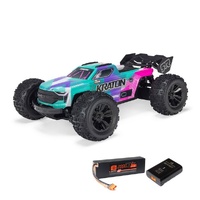 Arrma 2508ST2 Mini Kraton 3S BLX 4x4 Monster Truck Teal/ Pink RTR 1/16