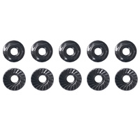 Team Associated 91150 M4 Low Profile Serrated Steel Wheel Nuts