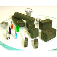 Asuka US WWII British Army Accessories Set   1/35