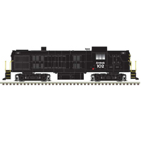 Atlas RS3 Standard DC Classic Silver Amtrak 102 Black HO