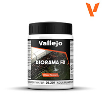 Vallejo Diorama FX Water Textures Transparent water (Colourless) 200ml 26201