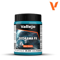 Vallejo Diorama FX Water Textures Atlantic Blue 200ml 26204