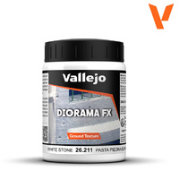 Vallejo Diorama FX Ground Textures White Stone Paste 200ml 26211