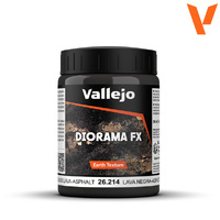Vallejo Diorama FX Earth Textures Black Lava 200ml 26214