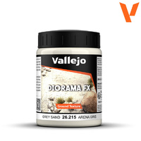 Vallejo Diorama FX Ground Textures Grey Sand 200ml 26215