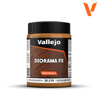 Vallejo Diorama FX Earth Textures Brown Earth 200ml 26219